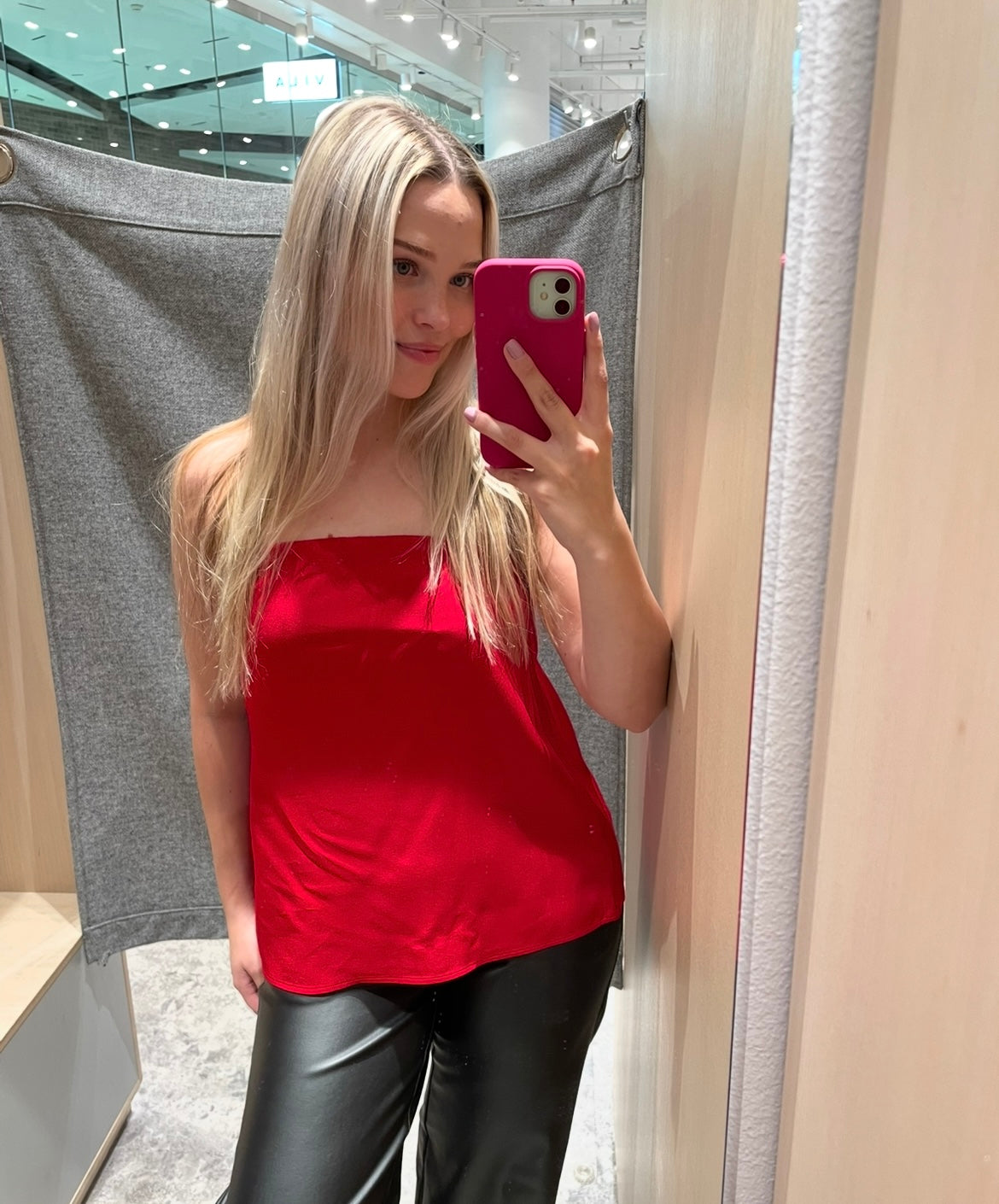 SLFLEONORE Top - Equestrian Red